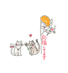 天使とねこ（個別スタンプ：8）