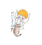 天使とねこ（個別スタンプ：13）