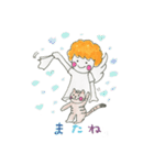 天使とねこ（個別スタンプ：33）
