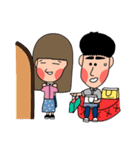 Something of couple - Olaine（個別スタンプ：22）