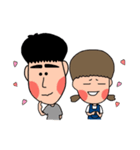 Something of couple - Olaine（個別スタンプ：34）