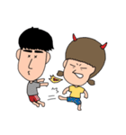 Something of couple - Olaine（個別スタンプ：37）