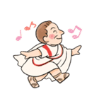 すすめ！カエサルくん（個別スタンプ：4）