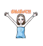 美LIFEクリエイター長谷川朋美のスタンプ（個別スタンプ：2）