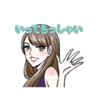 美LIFEクリエイター長谷川朋美のスタンプ（個別スタンプ：23）
