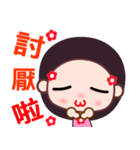 the red flower girl（個別スタンプ：16）