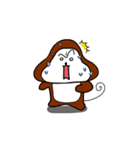 もさるスタンプ vol.1（個別スタンプ：6）