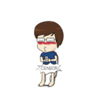 GlassGirl＆GlassBoy（個別スタンプ：35）