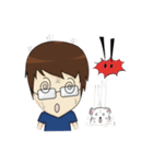 GlassGirl＆GlassBoy（個別スタンプ：36）