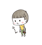 男児の日常（個別スタンプ：1）