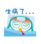 Little Owl's life（個別スタンプ：35）