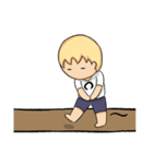 禅 男の子（個別スタンプ：11）