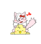 ぴよ男とがる子（個別スタンプ：38）