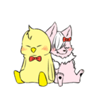 ぴよ男とがる子（個別スタンプ：39）