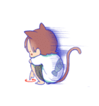 The cat and his friends（個別スタンプ：2）