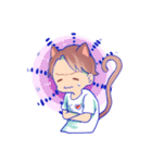 The cat and his friends（個別スタンプ：6）