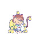 The cat and his friends（個別スタンプ：11）