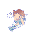 The cat and his friends（個別スタンプ：12）