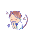 The cat and his friends（個別スタンプ：14）