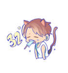 The cat and his friends（個別スタンプ：30）