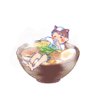 The cat and his friends（個別スタンプ：31）