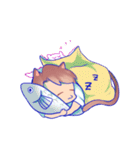 The cat and his friends（個別スタンプ：39）