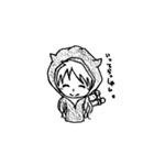 シロクロ（個別スタンプ：6）