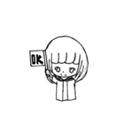 シロクロ（個別スタンプ：17）