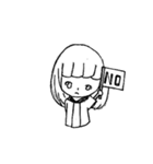 シロクロ（個別スタンプ：18）