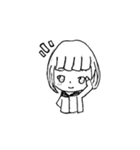 シロクロ（個別スタンプ：19）