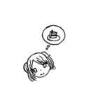 シロクロ（個別スタンプ：32）