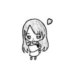 シロクロ（個別スタンプ：34）