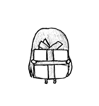 シロクロ（個別スタンプ：40）