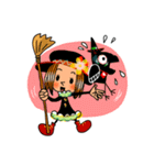 マホちゃんクロちゃん（個別スタンプ：4）