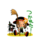 マホちゃんクロちゃん（個別スタンプ：9）