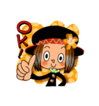マホちゃんクロちゃん（個別スタンプ：19）