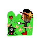 マホちゃんクロちゃん（個別スタンプ：20）