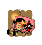 マホちゃんクロちゃん（個別スタンプ：21）