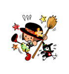 マホちゃんクロちゃん（個別スタンプ：35）