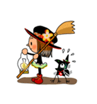 マホちゃんクロちゃん（個別スタンプ：40）