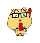 Chuchu ( little yellow pig )（個別スタンプ：4）