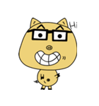 Chuchu ( little yellow pig )（個別スタンプ：9）