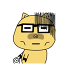 Chuchu ( little yellow pig )（個別スタンプ：22）