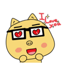 Chuchu ( little yellow pig )（個別スタンプ：35）