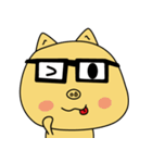 Chuchu ( little yellow pig )（個別スタンプ：36）