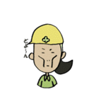 現場で働くおかあさん（個別スタンプ：6）