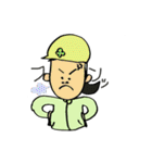現場で働くおかあさん（個別スタンプ：8）