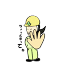 現場で働くおかあさん（個別スタンプ：16）
