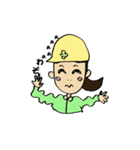 現場で働くおかあさん（個別スタンプ：21）