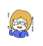 現場で働くおかあさん（個別スタンプ：23）